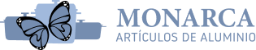 Logo Aluminio Monarca